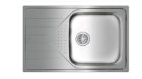 Кухонная мойка UNIVERSE 50 T-XP 1B 1D MAX MCTXT